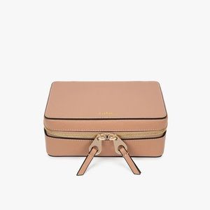 NWOT Calpak Jewelry Case Caramel